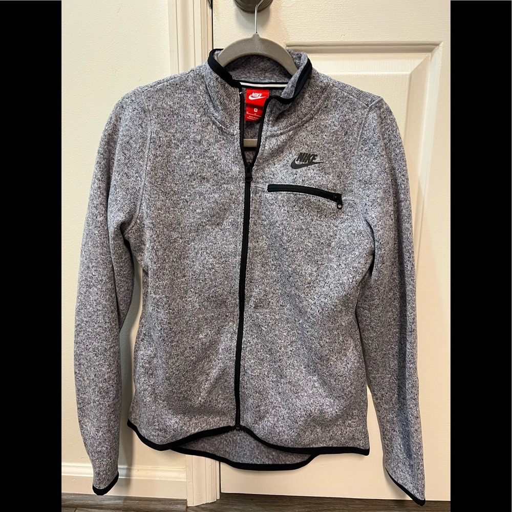 Nike Fleece Jacket! (Purple gray)